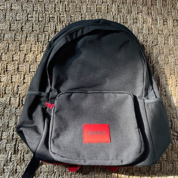 NWT Hugo Kids unisex Thunderstorm Backpack In Black - Picture 5 of 8